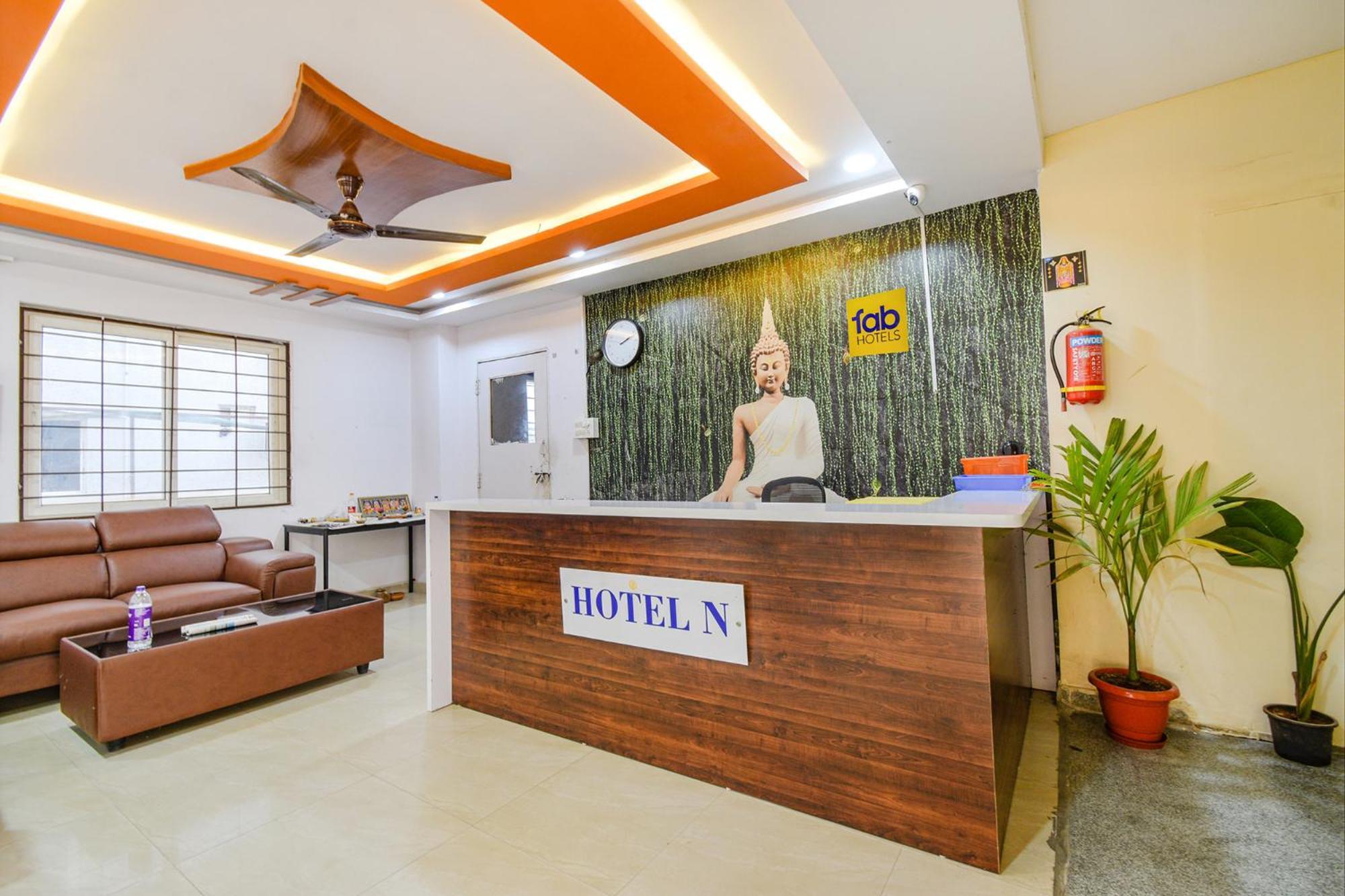 Fabhotel N Residency, Hitech City - 350M From Yashoda Hospital, Hitech City Hyderabad Bagian luar foto